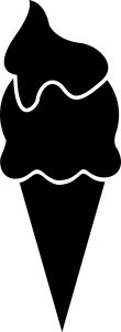Ice cream cone silhouette, Beach Bundle, Beach Bundle SVG, Cricut, download, svg clipart designs