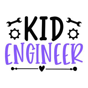 Kid Engineer, toddler, kids sayings, quotes, cricut, download, svg, clipart, designs, baby, free, funny, cool kids