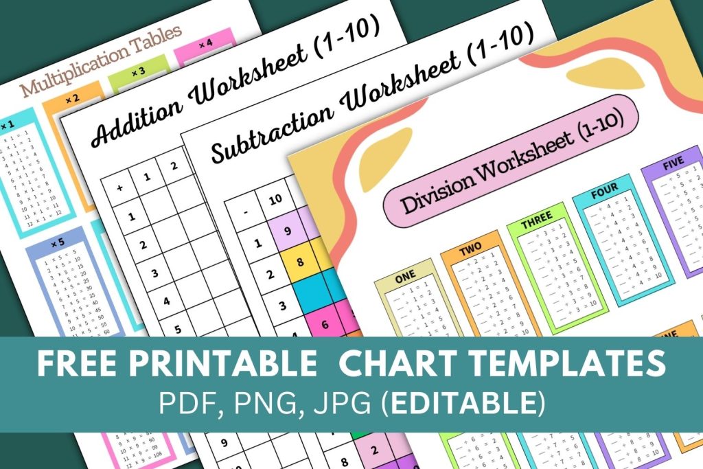 Free Printable Templates: Planner, List, Chart, Sign