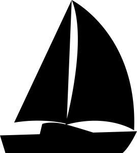 Sail Boat Silhouette, Beach Bundle, Beach Bundle SVG, Cricut, download, svg clipart designs