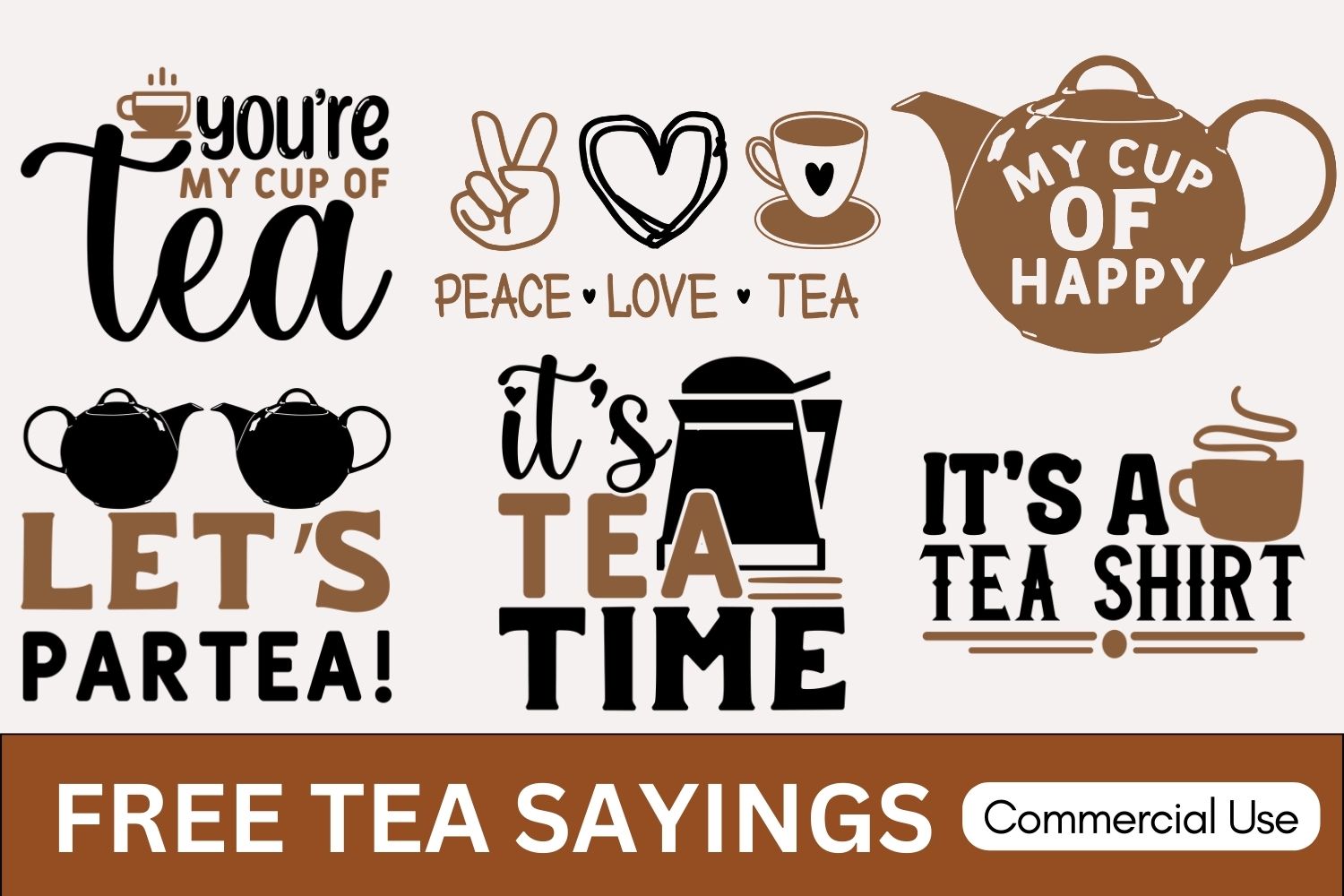 Heart Straw Toppers Free SVG Cut File - Spot of Tea Designs