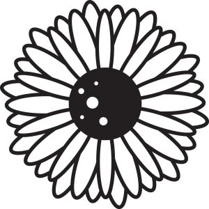 gerbera flower, Flowers Template , Floral design ,floral SVG, Flowers, Cricut