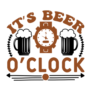 it s beer o clock, beer quotes, beer sayings, Cricut designs, free, clip art, svg file, template, pattern, stencil, silhouette, cut file, design space, vector, shirt, cup, DIY crafts and projects, embroidery