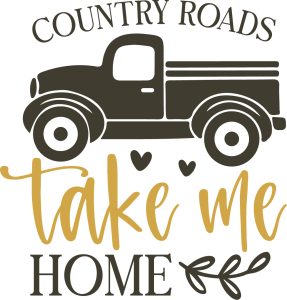 Country Roads Take Me Home, Farmhouse quotes & sayings, Farmhouse SVG Bundle, Farm Animal, Rustic, Farmlife, Cricut file, Printable file, Vector file, Silhouette, Clipart, Farm Signs,Svg Cut Files, cricut, download, free