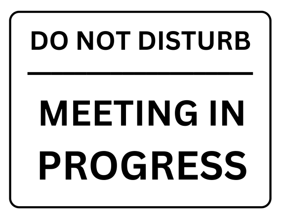 Do Not Disturb Signs: Printable Templates (Free PDF Downloads)