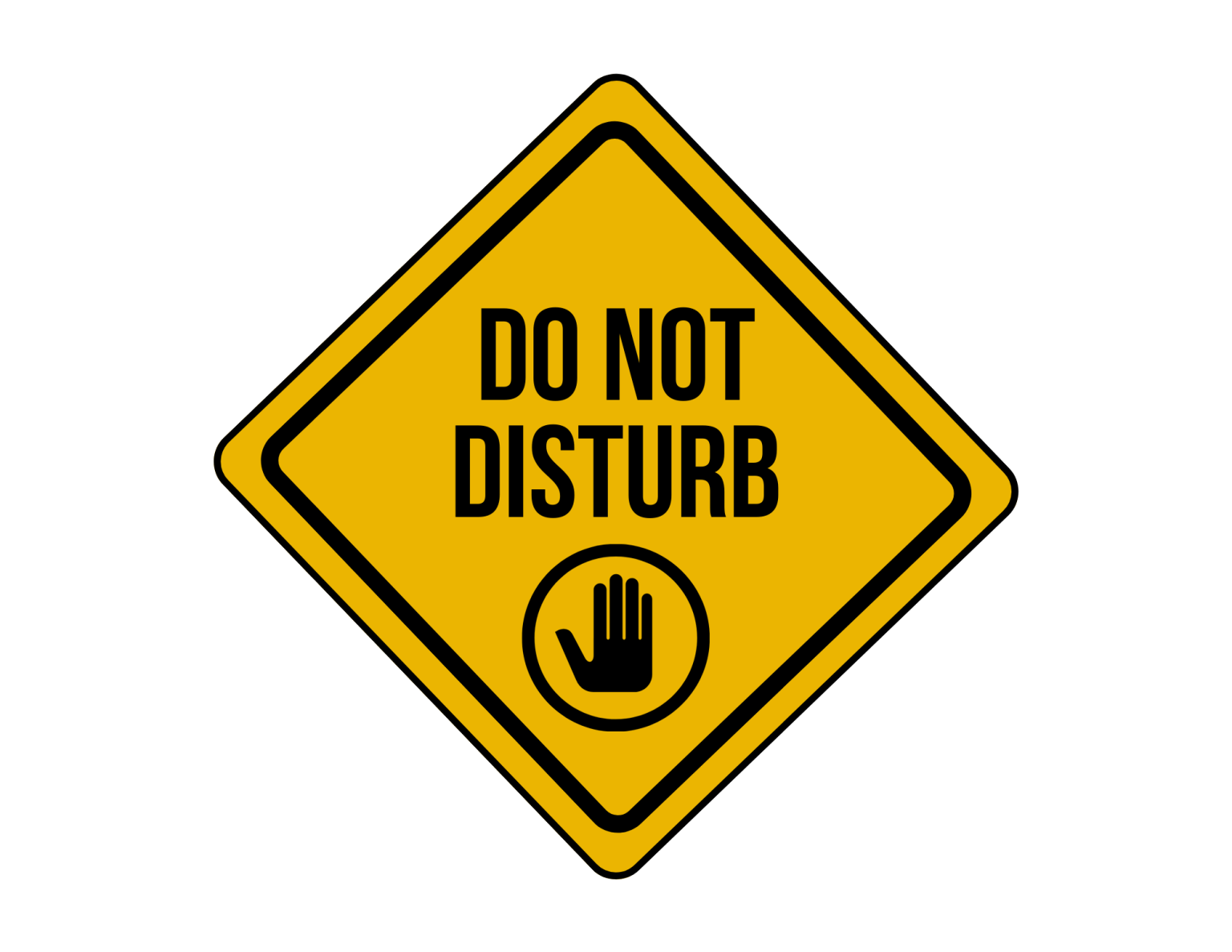 Do Not Disturb Meeting In Progress Sign: Printable Templates (Free PDF ...