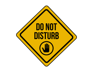 Do not disturb printable