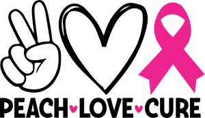 Peach love cure, Breast cancer quotes & sayings, Pink Awareness ribbon,Cancer Awareness, Fight Cancer, Cancer Quote ,tackle cancer , Cancer Survivor, Cancer Cut File, SVG files, cricut, download, free
