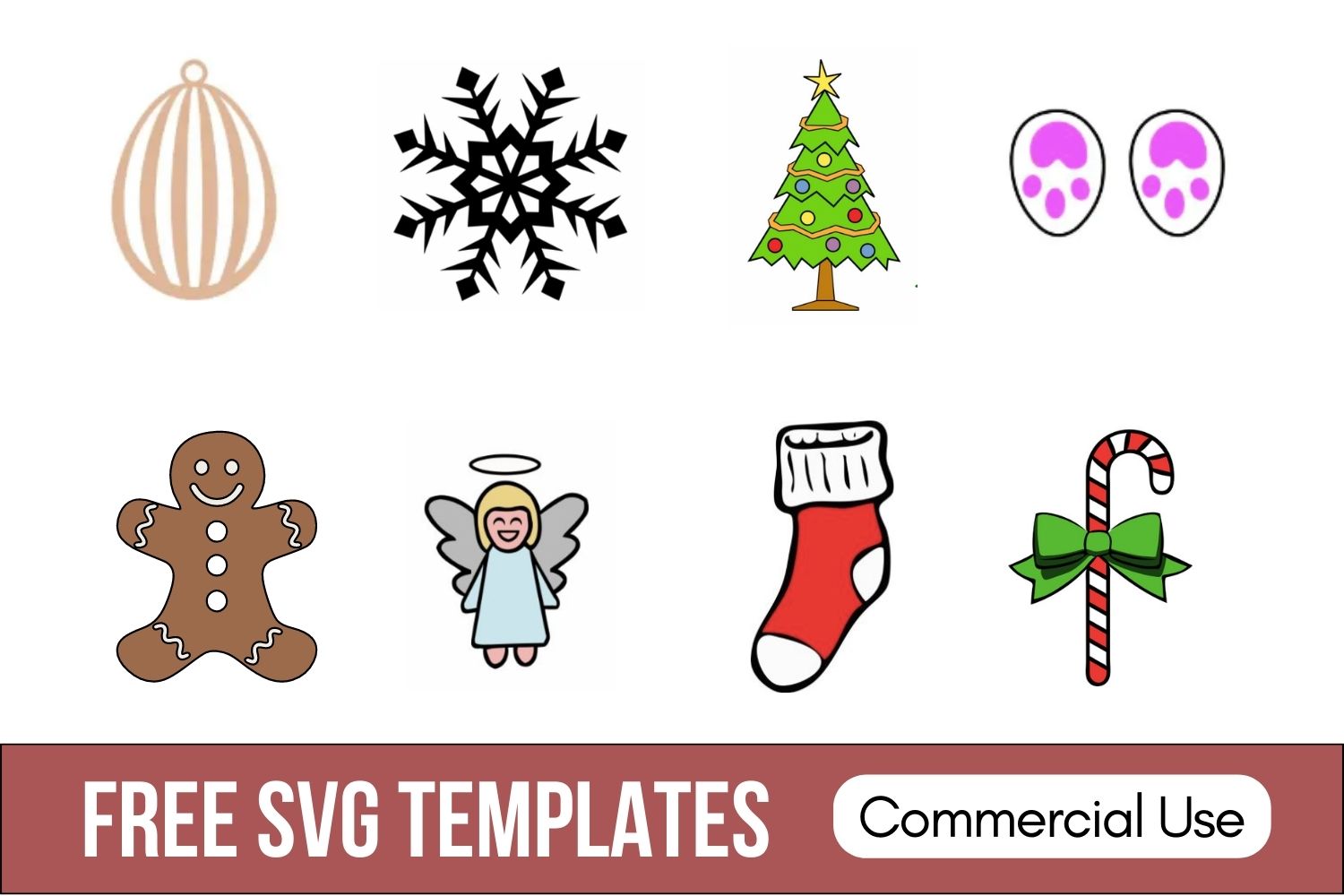 celebration, free, cricut, clipart, christmas tree, christmas icon, christmas candy stick, gingerbread man, stockings, easter, easter earrings, easter egg, snowflakes, easter bunny, svg, templates