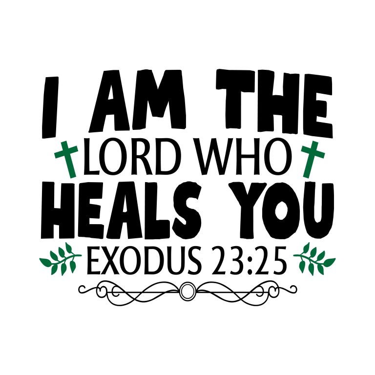 Bible Verses About Healing: FREE Cricut SVG Templates