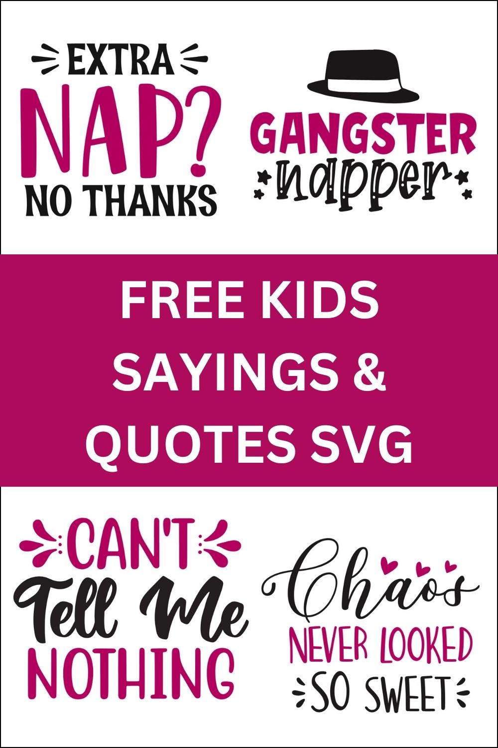 Kids sayings quotes cricut download svg clipart designs silhouette
