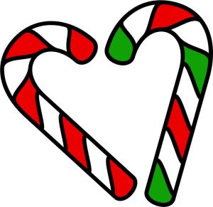 candy cane heart pattern, template, stencil, clipart, design, printable ornament, decoration, cricut, coloring page, winter, window, vector, svg