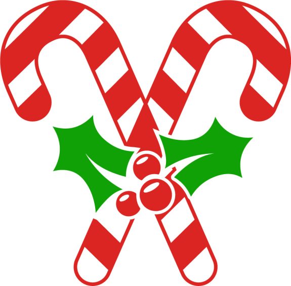 Candy Cane SVG: Free Printable Patterns & Cliparts