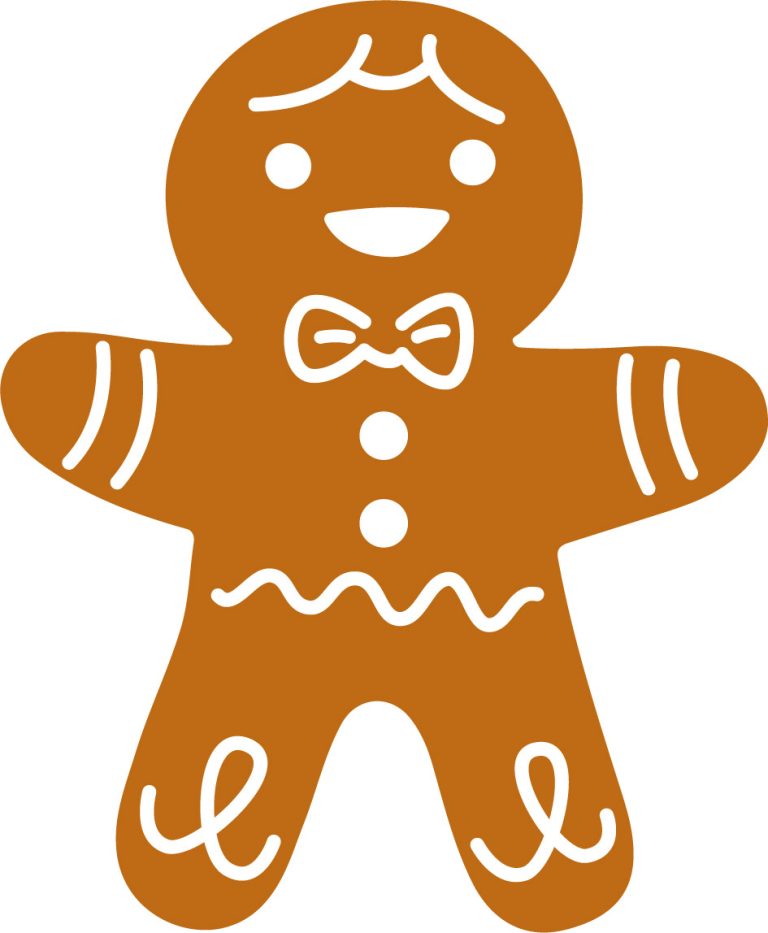 Gingerbread Man Patterns: Free Printable Stencils &amp; Outlines