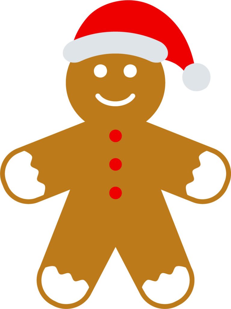 Gingerbread Man Patterns Free Printable Stencils & Outlines
