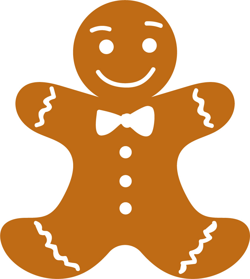 Gingerbread Man Patterns: Free Printable Stencils & Outlines