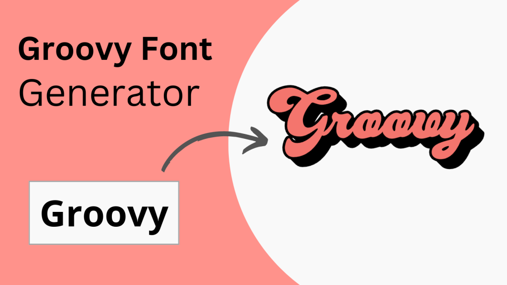 groovy text generator, groovy font text effect for cricut cut files