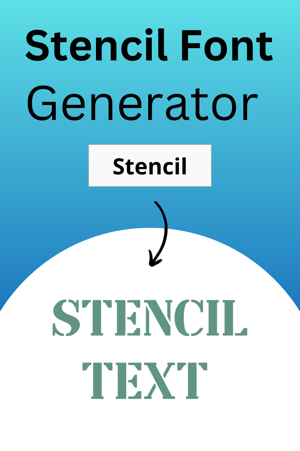 Free Stencil Maker  Free stencil maker, Stencil patterns letters, Stencil  maker