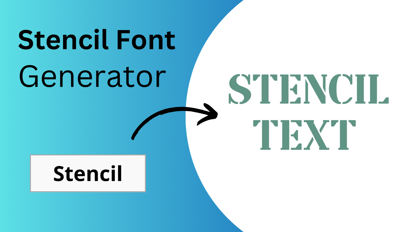 Custom Cut Logo & Text Stencils - Online Stencil Maker