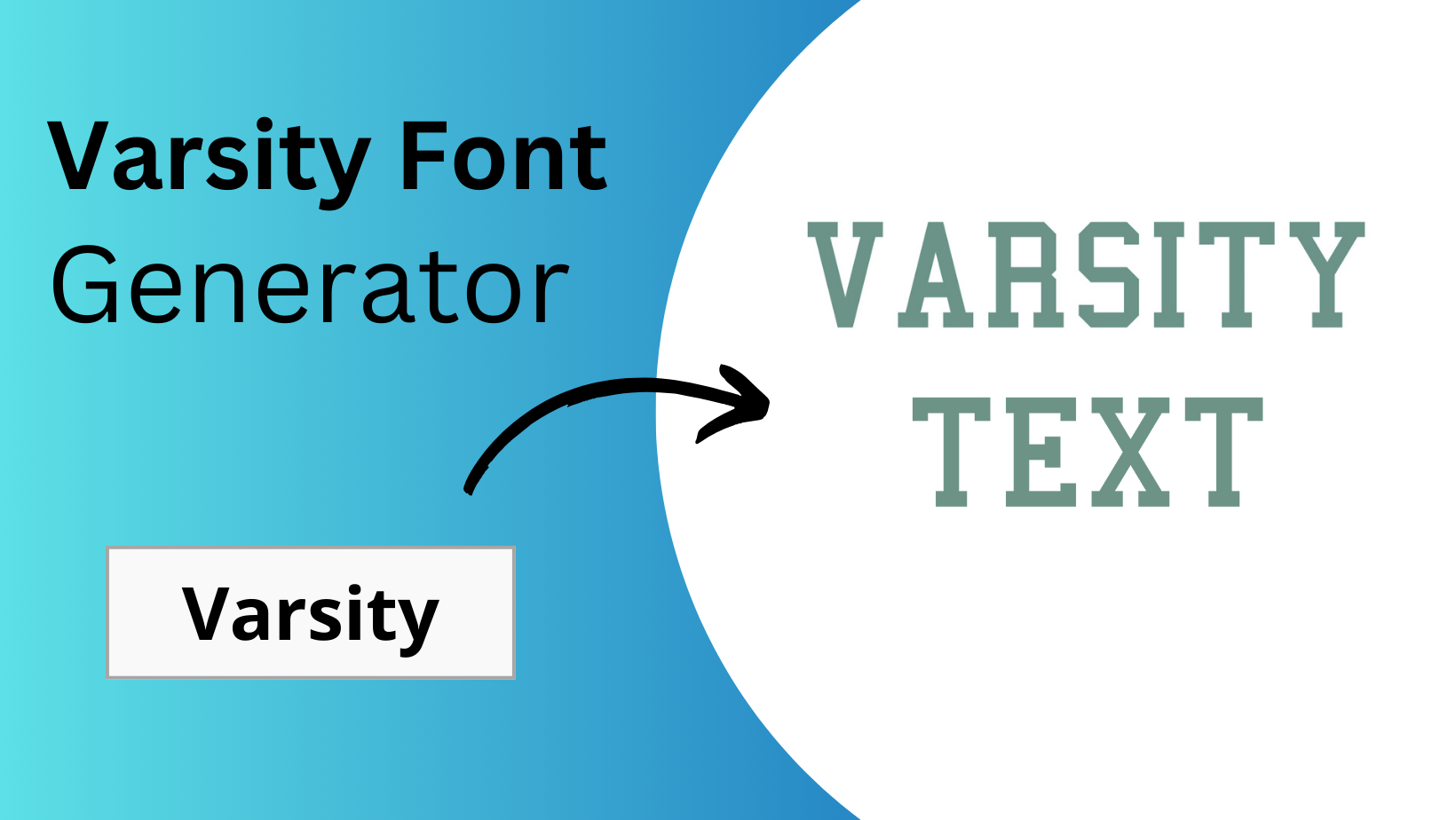 varsity font generator, varsity maker, cricut svg file