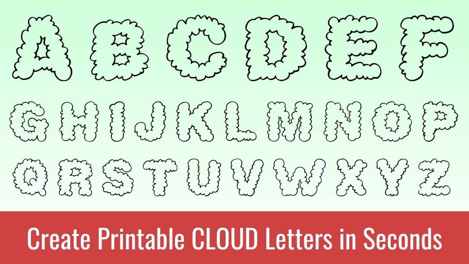 Printable Gothic Letters Free Alphabet Font & Letter Templates