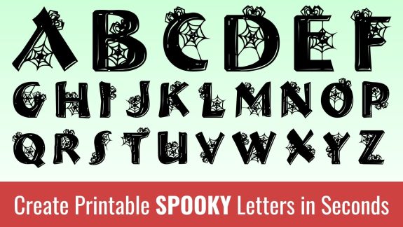 Printable Tracing Letters: Free Alphabet Font &amp; Letter Templates