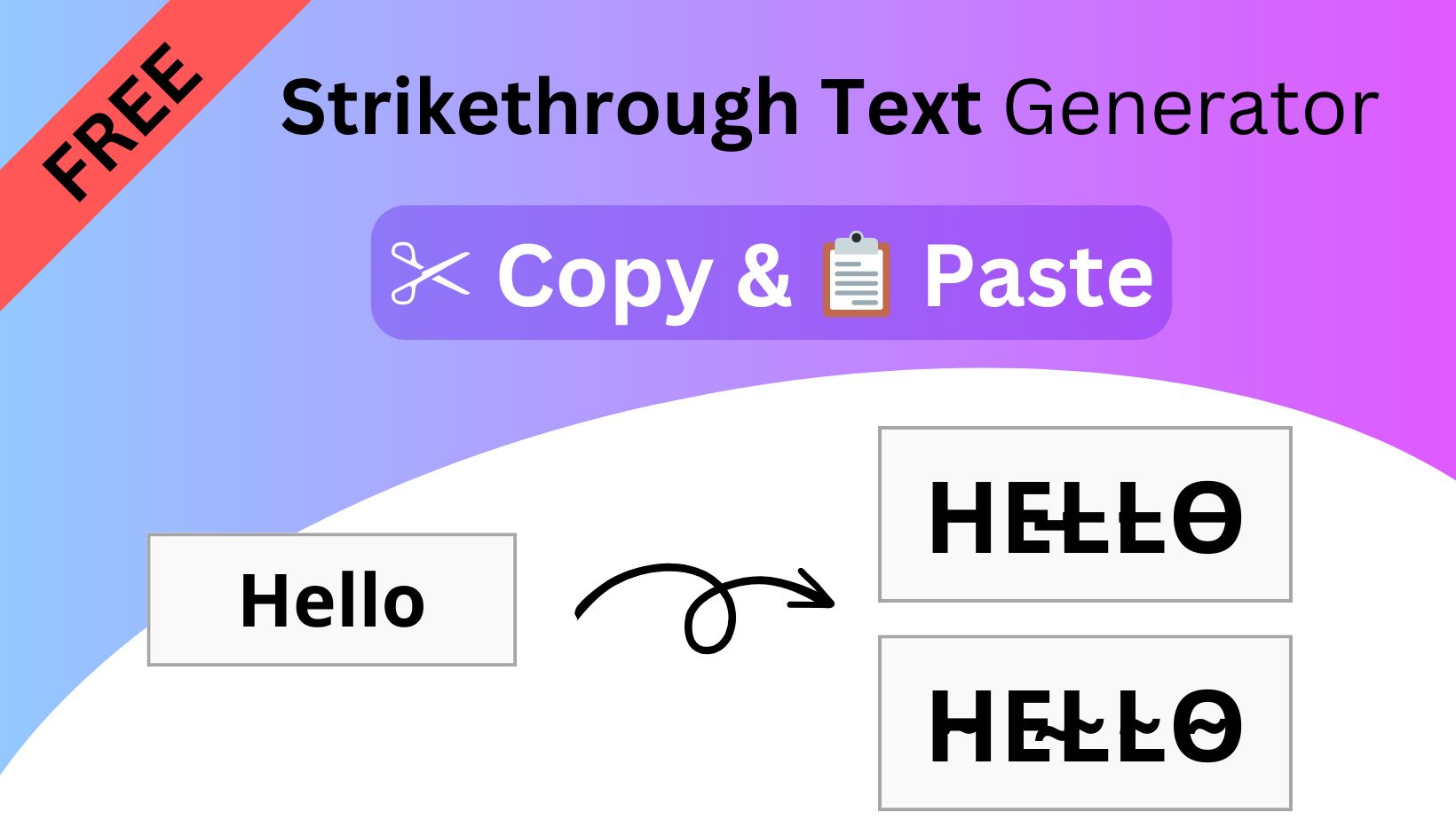Strikethrough Text Generator