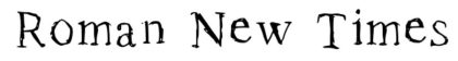 Roman New Times