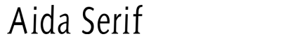 Aida Serif