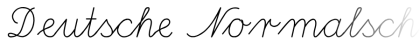 Deutsche Normalschrift