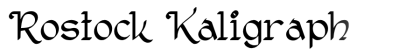 Rostock Kaligraph