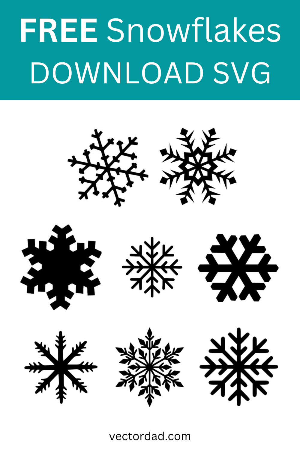 snowflakes svg download
