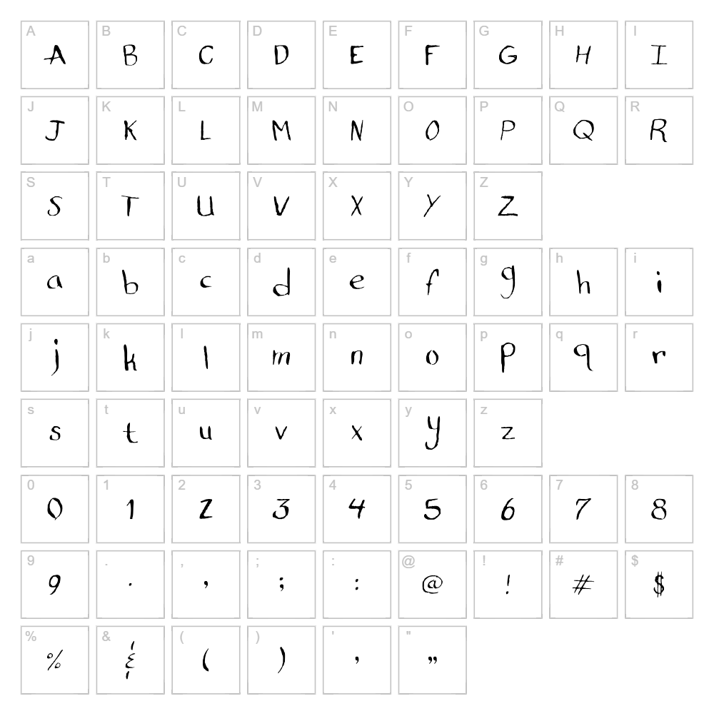 Standard Nib Handwritten Font - Vectordad