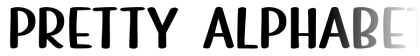 Pretty Alphabet