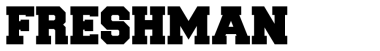 Freshman Font - Vectordad