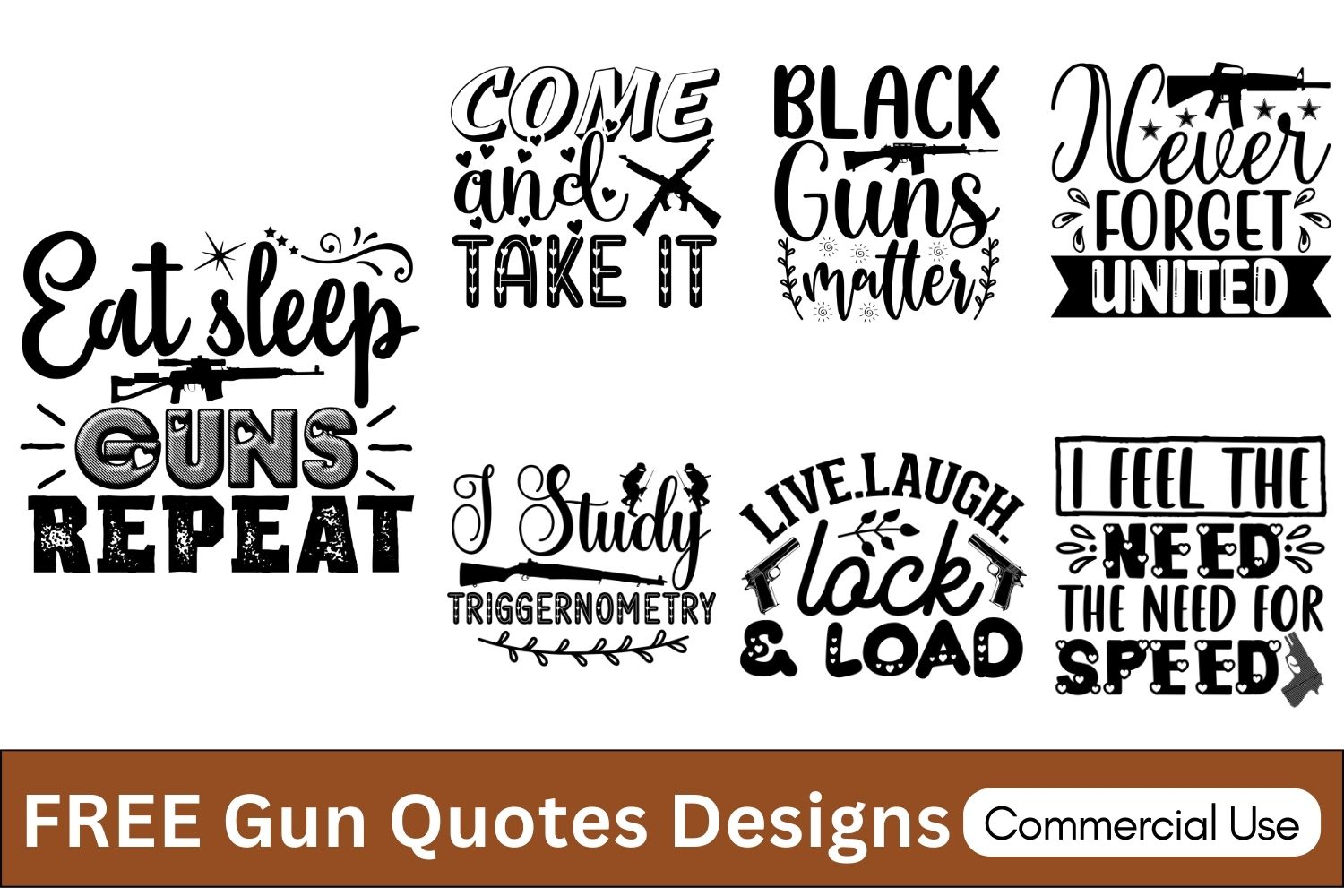 Gun quotes & sayings, Gun culture, Self-defense, Freedom, Patriotism, Shooting, Eat Sleep Guns Repeat, Cut File Cricut, Download