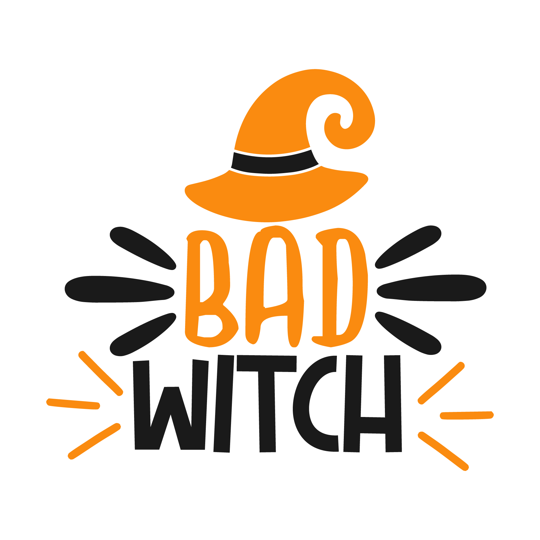 Bad witch, Halloween SVG , Halloween, Cut File, Instant Download, Commercial use, Silhouette, Clip art, Lucky Clover, cricut designs, svg files, silhouette, holidays, crafts, embroidery, cut files, vector, card stock, glowforge.