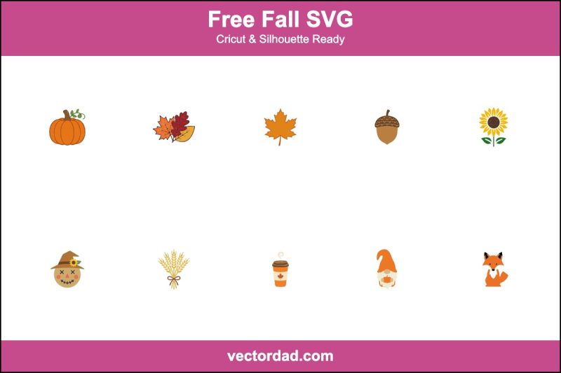Fall SVG Designs — Free Autumn Cut Files For Cricut