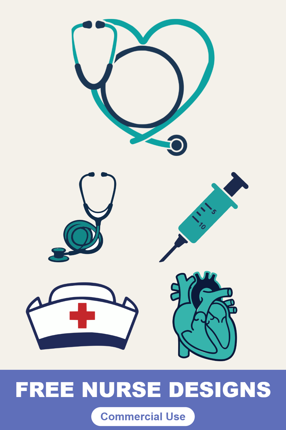 Free Nurse SVG Designs for Cricut, Silhouette and laser — VectorDad