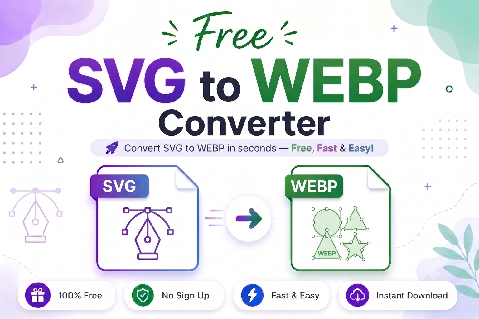 SVG to WebP Converter