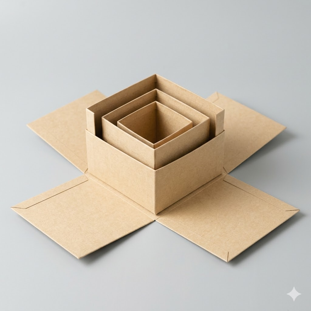 Explosion / Surprise Box template