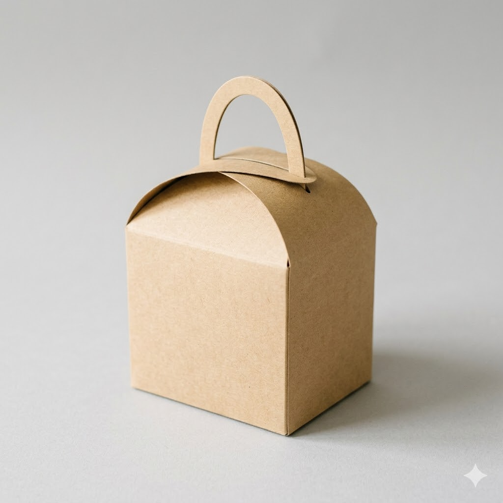 Gable Favor Box template