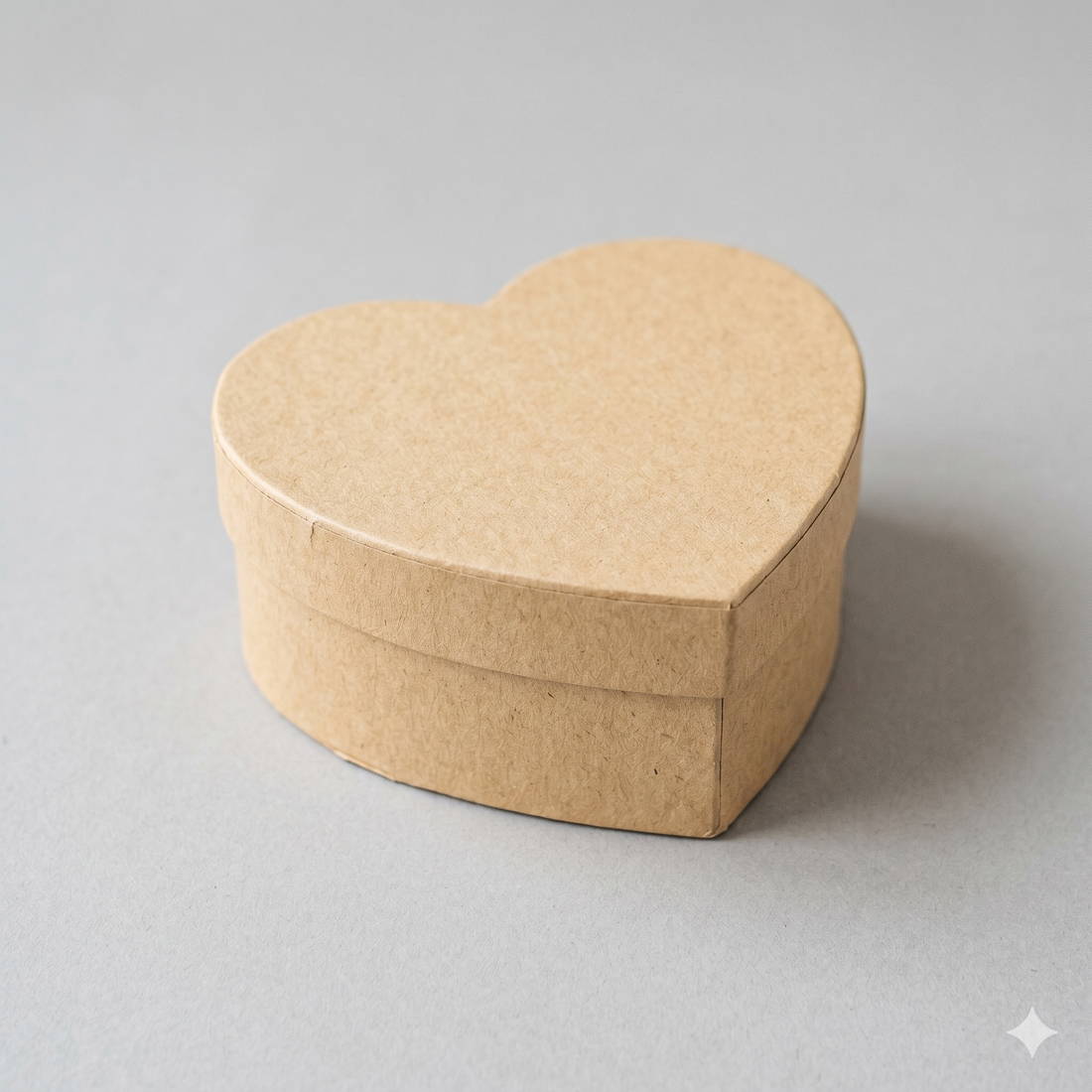 Heart Chocolate Box + Lid template