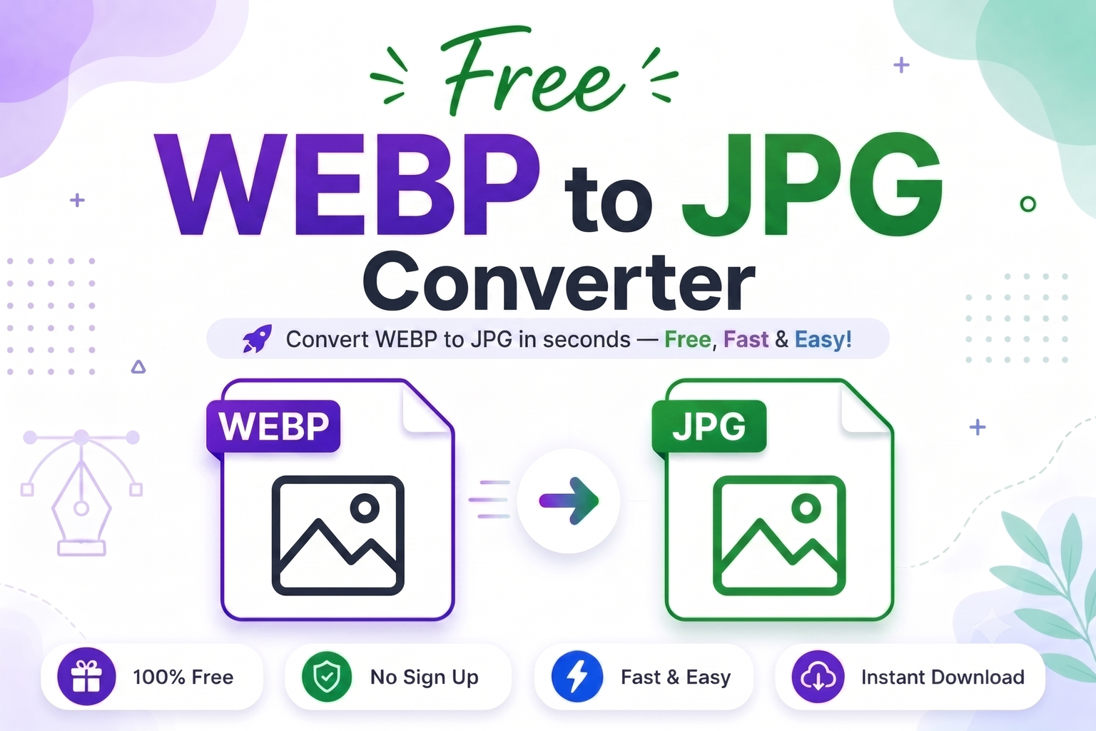 WebP to JPEG Converter