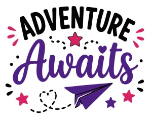 Adventure awaits Back to School quotes, Back to School sayings, SVG, Cricut crafts, First day of school, Teacher, Kids, T-shirt, Classroom, Free, Download