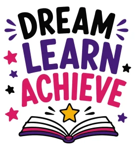 Dream learn achieve Back to School quotes, Back to School sayings, SVG, Cricut crafts, First day of school, Teacher, Kids, T-shirt, Classroom, Free, Download