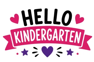 Hello kindergarten Back to School quotes, Back to School sayings, SVG, Cricut crafts, First day of school, Teacher, Kids, T-shirt, Classroom, Free, Download
