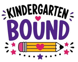 Kindergarten bound Back to School quotes, Back to School sayings, SVG, Cricut crafts, First day of school, Teacher, Kids, T-shirt, Classroom, Free, Download