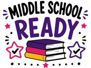 Middle school ready Back to School quotes, Back to School sayings, SVG, Cricut crafts, First day of school, Teacher, Kids, T-shirt, Classroom, Free, Download