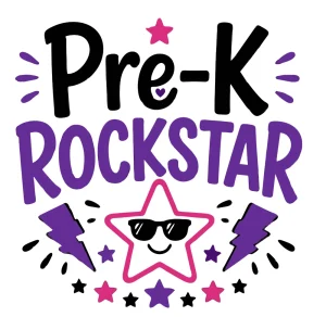 Pre-K rockstar Back to School quotes, Back to School sayings, SVG, Cricut crafts, First day of school, Teacher, Kids, T-shirt, Classroom, Free, Download